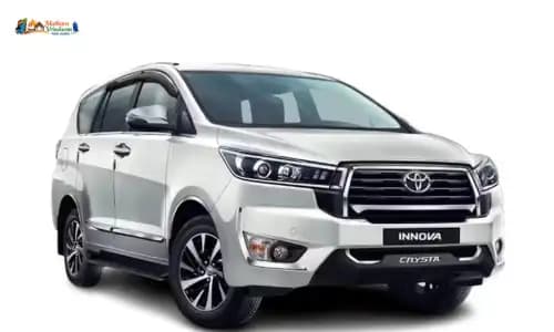 Innova Crysta — 7 Seater AC Cab for Mathura Vrindavan Braj Tour