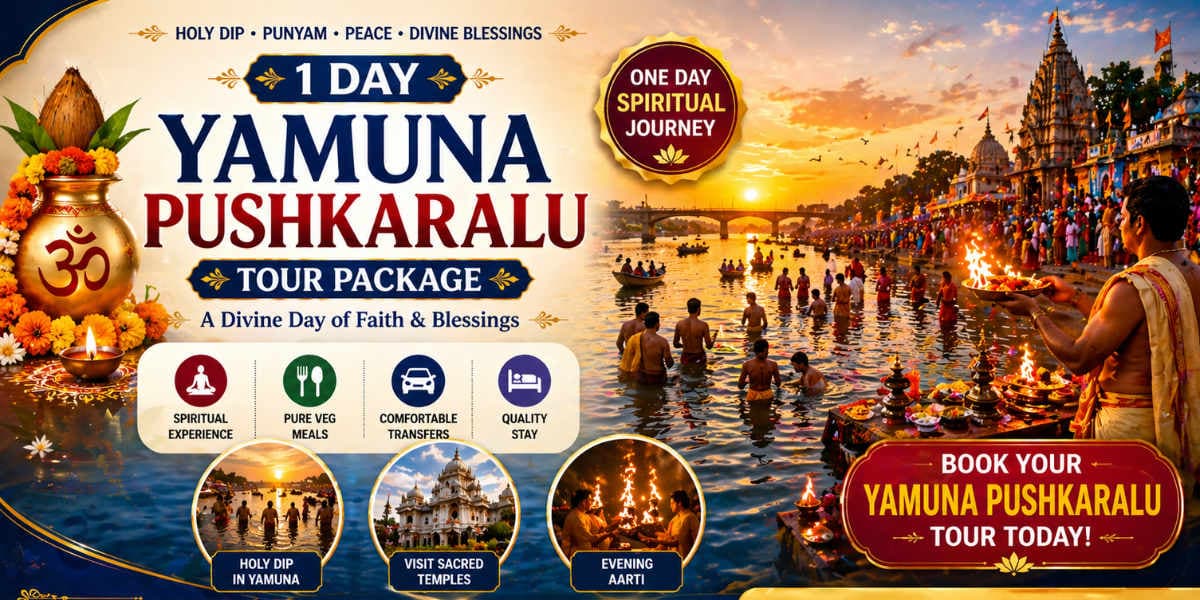 Yamuna Pushkaralu 1 Day Tour — Vishram Ghat Mathura