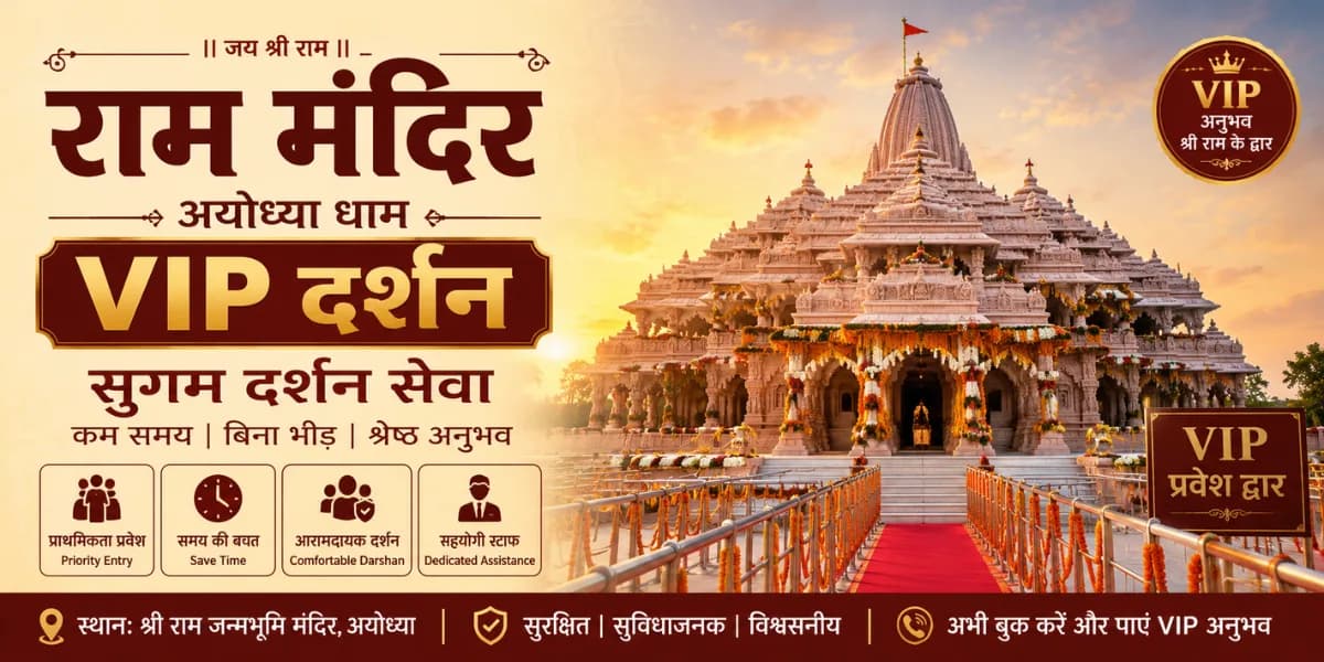 Ram Mandir Ayodhya — Sugam Darshan and VIP Darshan Guide 2026